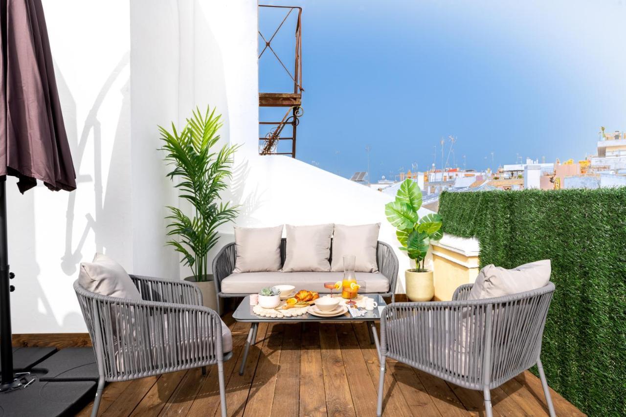 Ferienwohnung Centrico Con Magnificas Vistas Sevilla Exterior foto